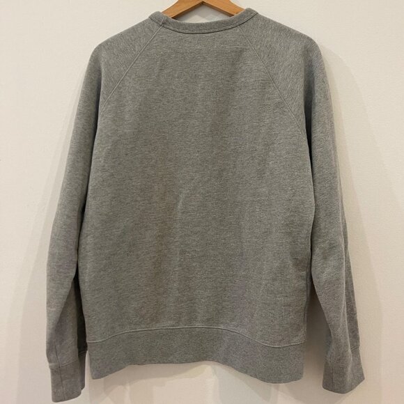 EVERLANE The Unisex French Terry Pullover Crew Heathered Gray Size S - Picture 6 of 11